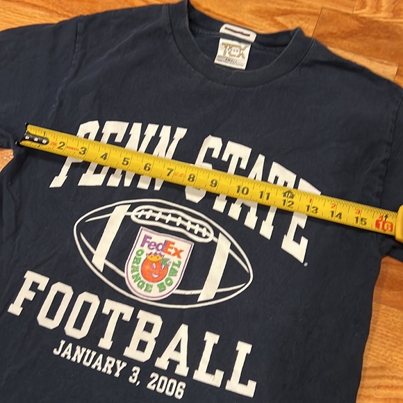 VINTAGE 2006 FEDEX Orange Bowl T-Shirt Penn State Nittany Lions Small TCX - Picture 5 of 5